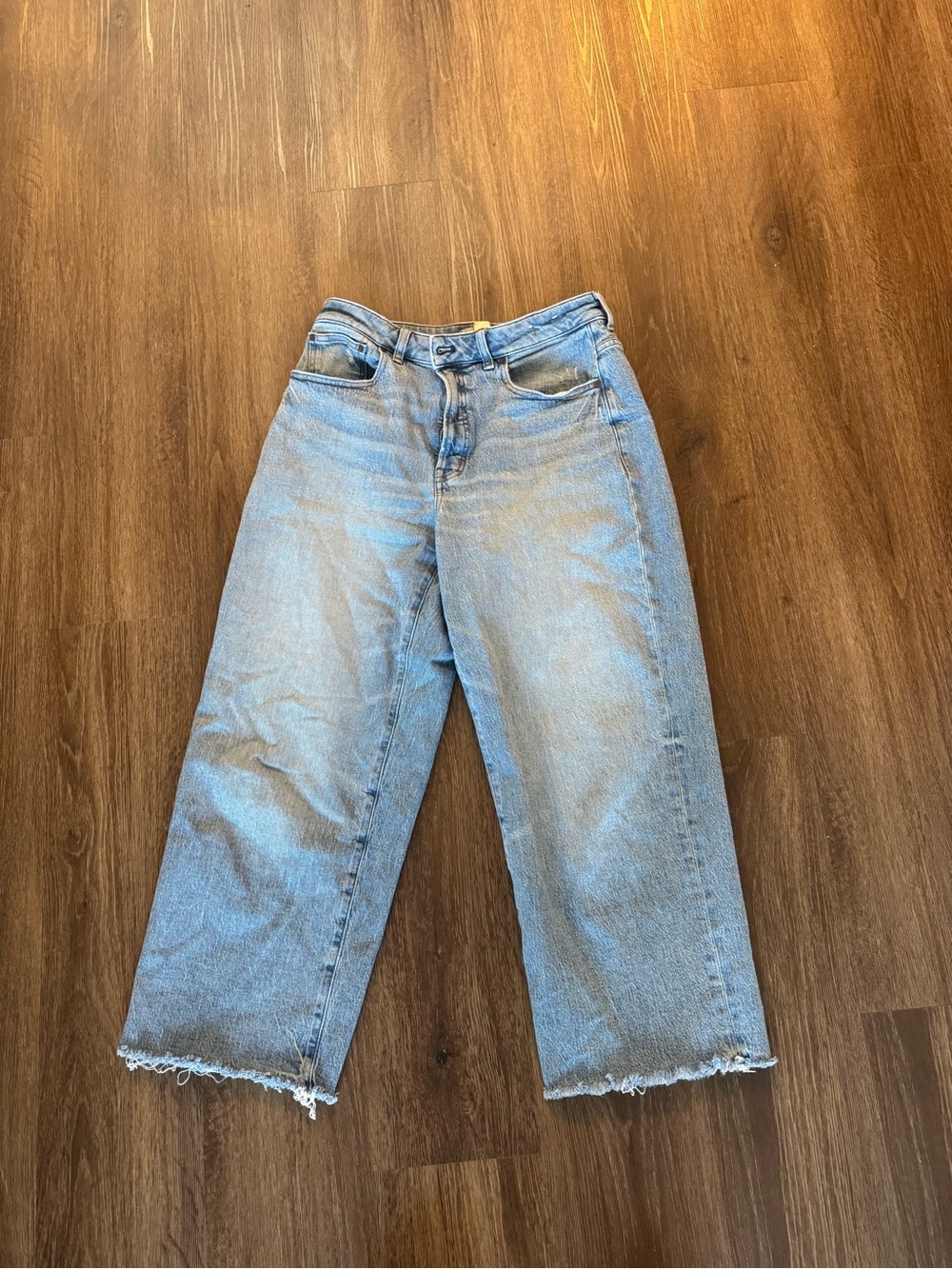 Madewell Curvy Perfect Vintage Wide-Leg Crop Jean
